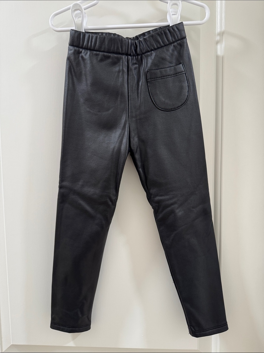 Zara Black Faux Leather leggings